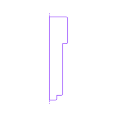 Buildings Mouldings Trim Casing Meridian Outline Svg Vector, Free Vectors File